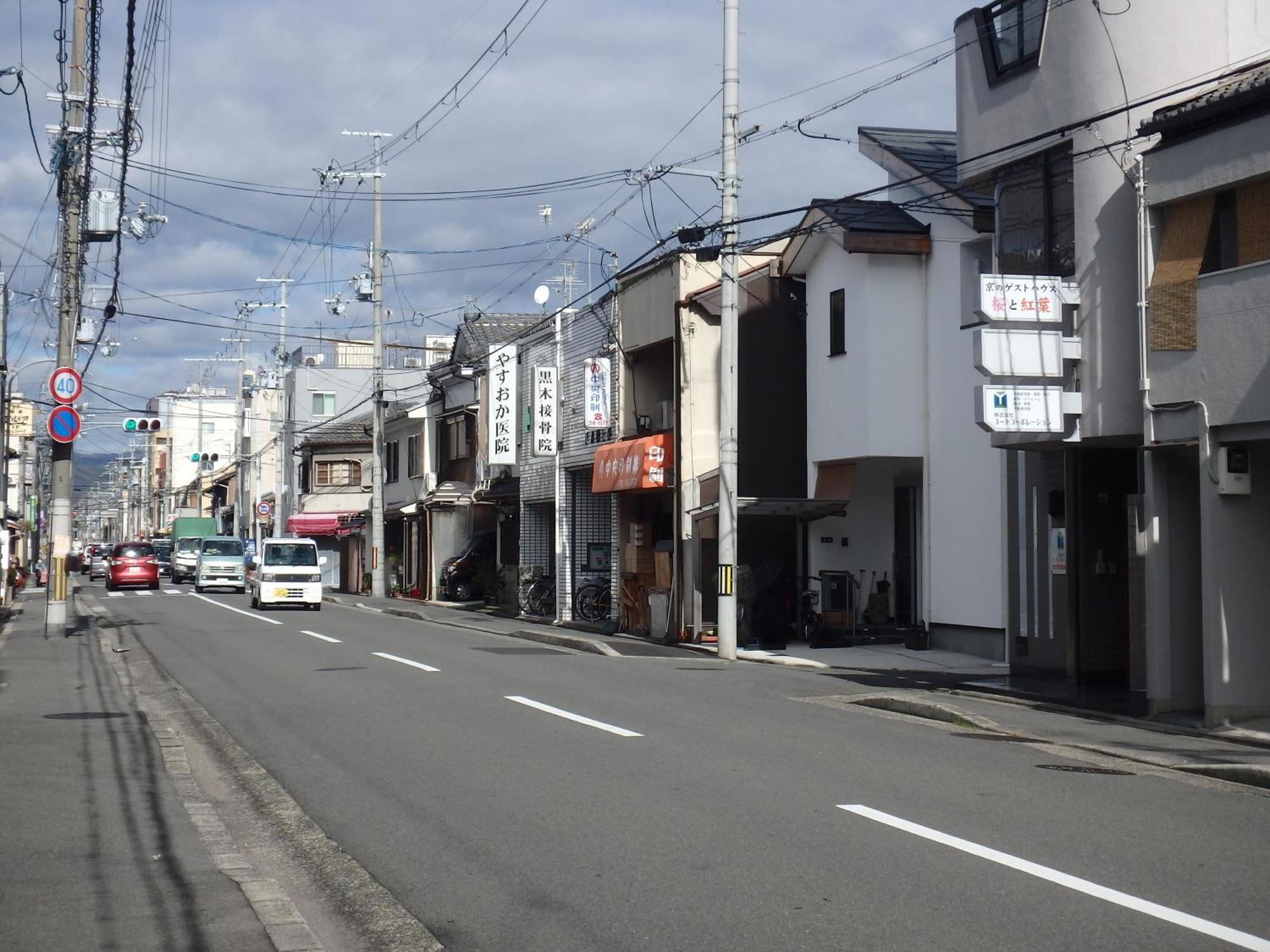 京の宿 西大路 Familie Kyoto Buitenkant foto